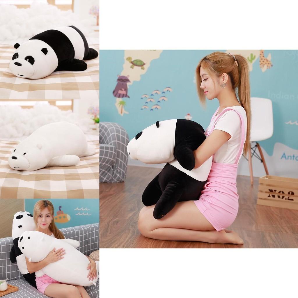 Cute And Cuddly 80cm We Bare Bears Plush Toy Doll Perfect For Home Decor And Snuggles
