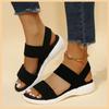 Sandals Women Summer Platform Shoes Women Mesh Casual Flats Plus Size Ladies Shoes Luxury Designer Sandals Outdoor Beach Sandals