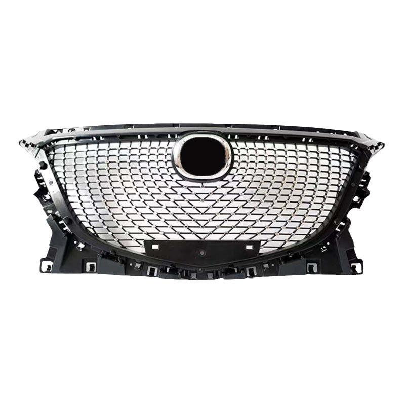 Customized Grille and Front Bumper for 2014-2016 Mazda 3