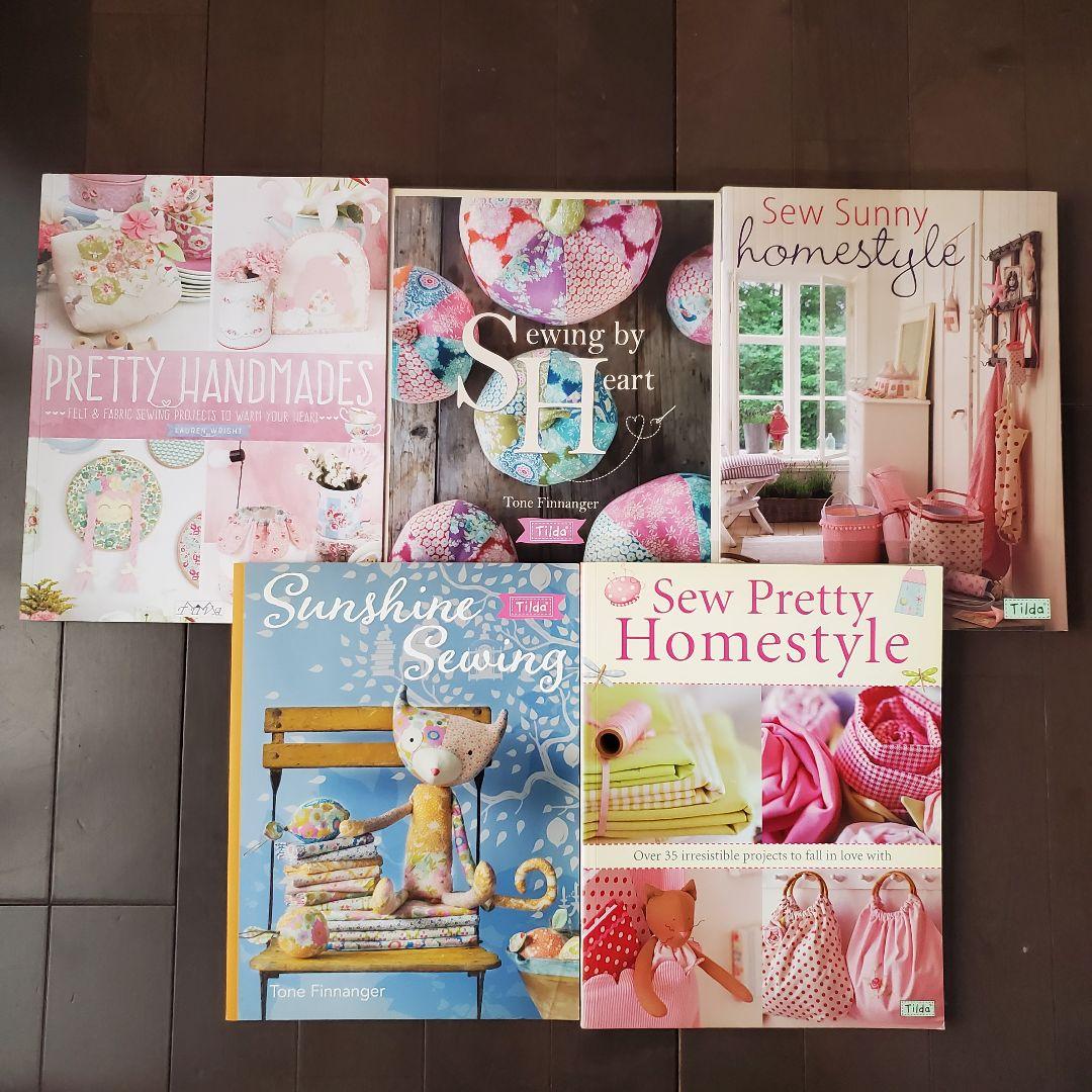 

[USED] Patchwork quilting craft book set of 5 books