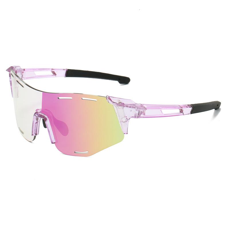 New photosensitive color-changing cycling glasses sports windproof glasses outdoor UV protection sun visors