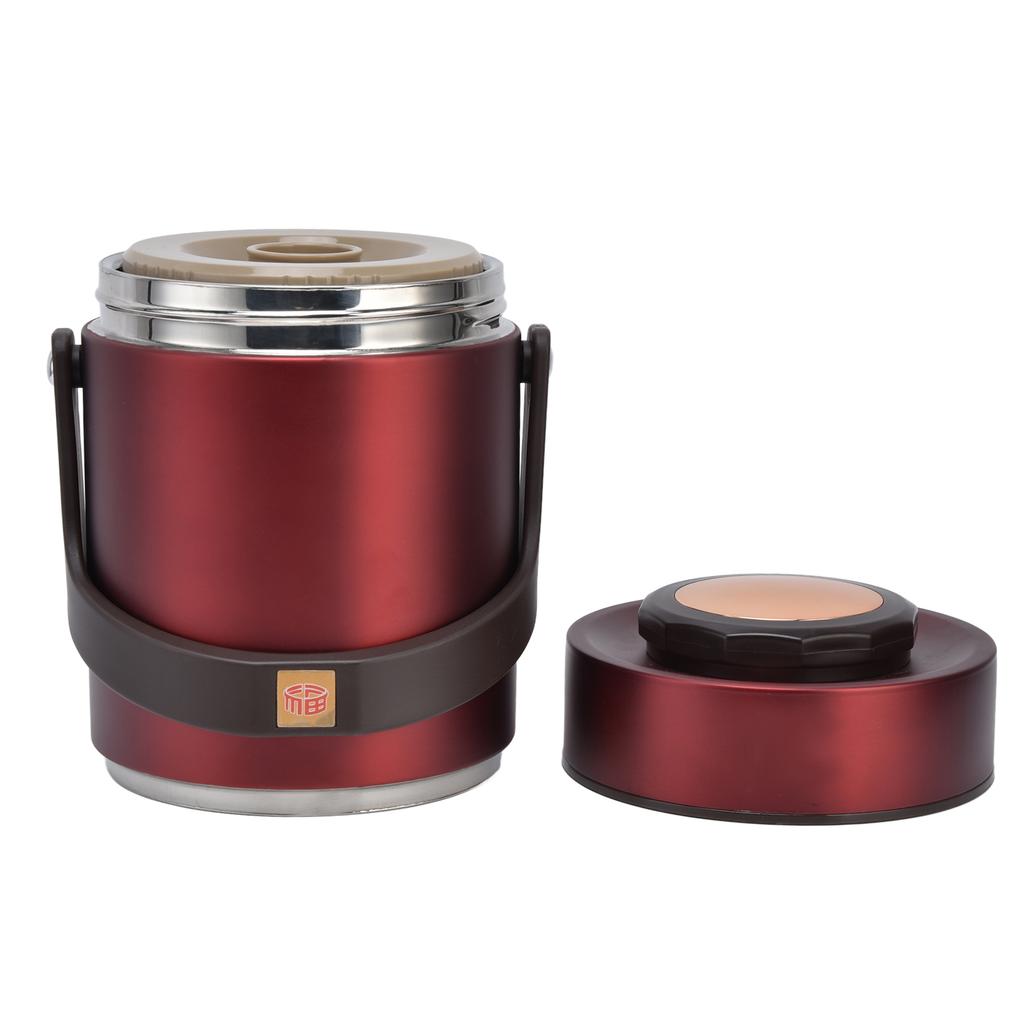 Insulation Lunch Box High Capacity 1.5L Stainless Steel Portable Heat Preservation Vacuum Bento Box for Adults Students