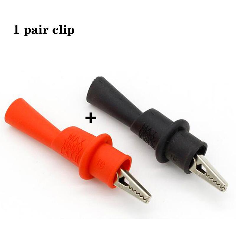 Digital 1000V 2A 10A 20A Thin Tip Multimeter Multi Meter Test Lead Cord Probe Wire Pen Cable Tester 4mm Banana End Tools