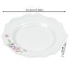 Serving Tray For Serving Tea Snacks Insulation Ceramic Dish Tray For Household