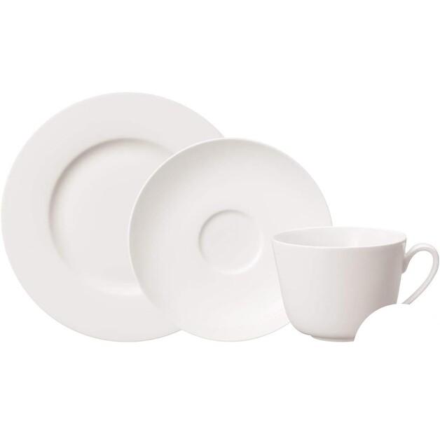 Coffee Set Villeroy & Boch Twist White, 18 Pieces (1013807127)