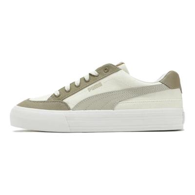 Court Classic Vulc Fs Comfortable Versatile Low-Top Skate Shoes Unisex Sneakers White Gray Brown 396353-30