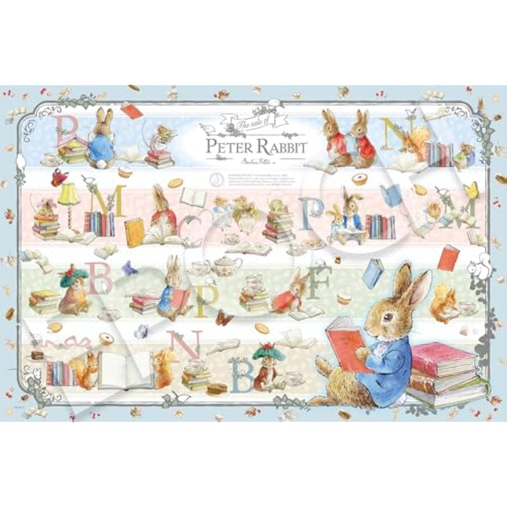 Epoch 1000 Piece Jigsaw Puzzle Peter Rabbit Peter Rabbit™ Little Book Collection (50 x 75 cm) 12-...
