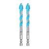Upgrade Your Tool Collection with This Eccentric Drill Bit Set of Two Perfect For Precision Work on Various Hard Materials