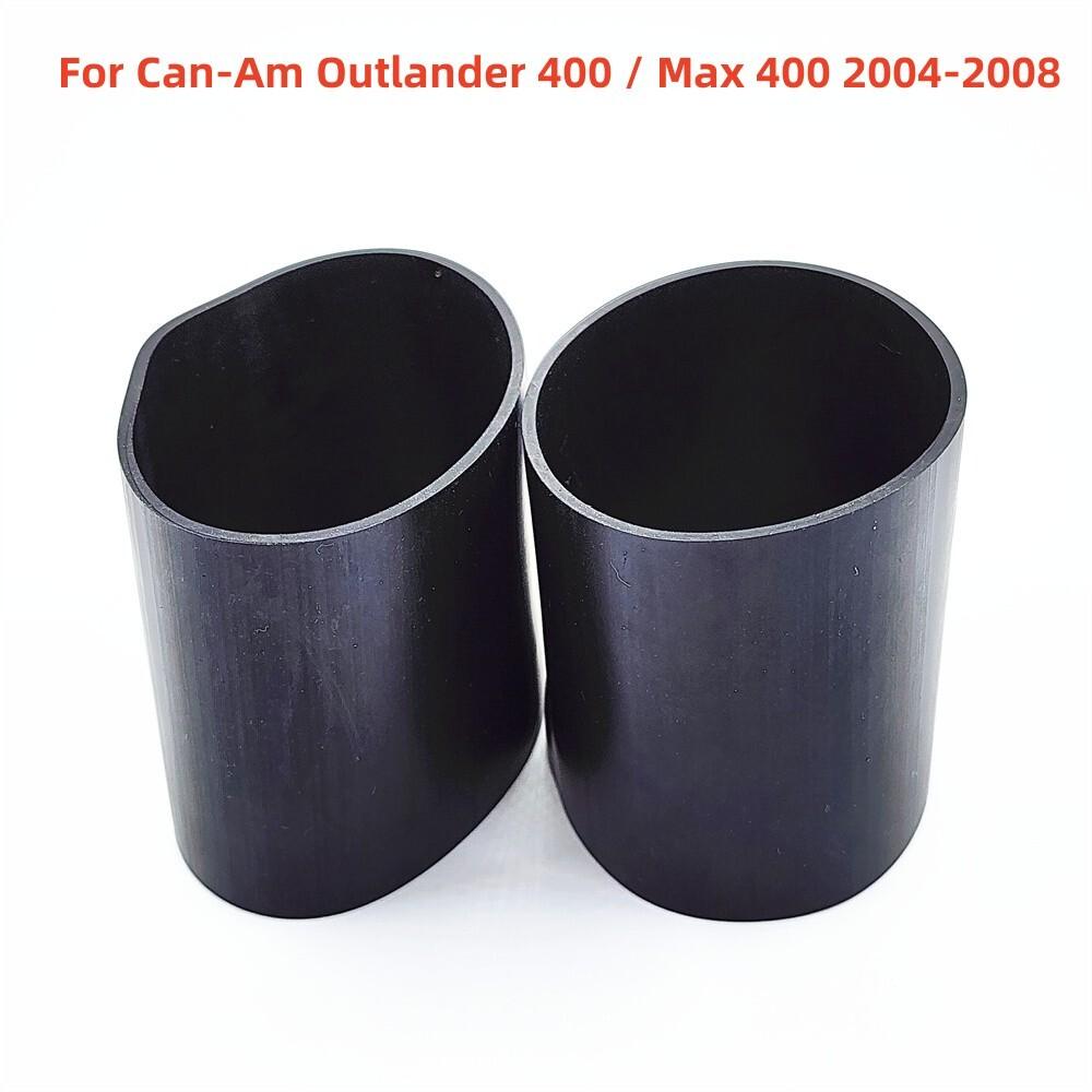 2x Air Inlet Flexible Adaptor Rubber For Can-Am Bombardier Outlander 400 2004-08