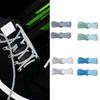 Reflective Polyester Shoelaces 120cm Long Anti Slip Woven Round Shoe Laces Replacement For Sneakers Casual Foowear