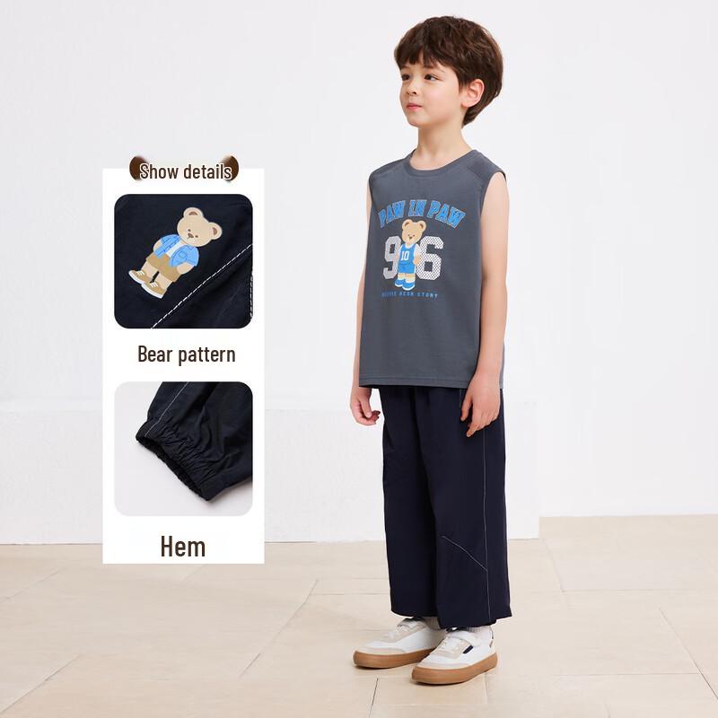 PawinPaw Cartoon Bear Kids' Casual Pants