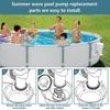 Sand Pumps Conversion Kit Conversion Set Replacement Parts Plastic Material for Sand Filter System Summer Wave SFX600
