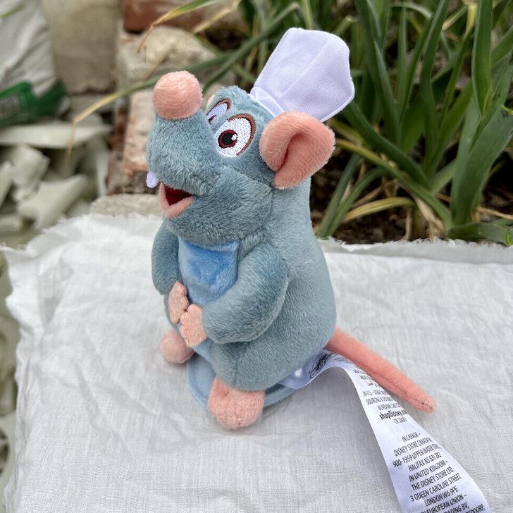 Adorable Ratatouille Plush Toy with Shoulder Magnet & Free Shipping