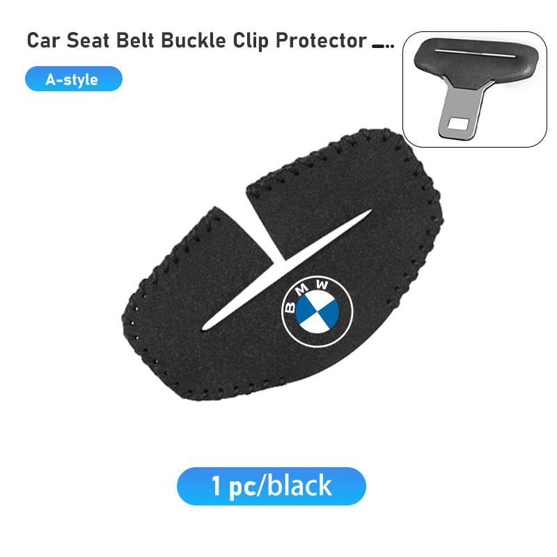 

Suede Car Seat Belt Buckle Clip Protector Interior Accessories For BMW E87 E70 E91 E30 G20 E92 E93 E60 E46 E90 G30 E53 X1