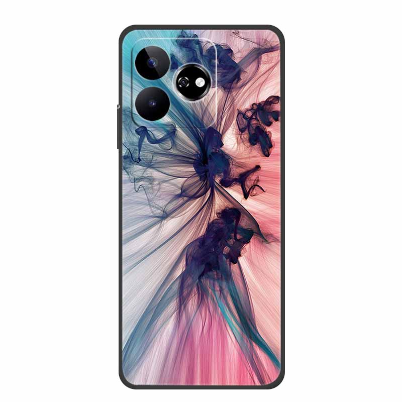 For ZTE Blade V60 Case 6.72" Marble TPU Soft Silicone Back Cover Phone Cases for ZTE Axon 60 4G Protector Cute Mica Painted etui