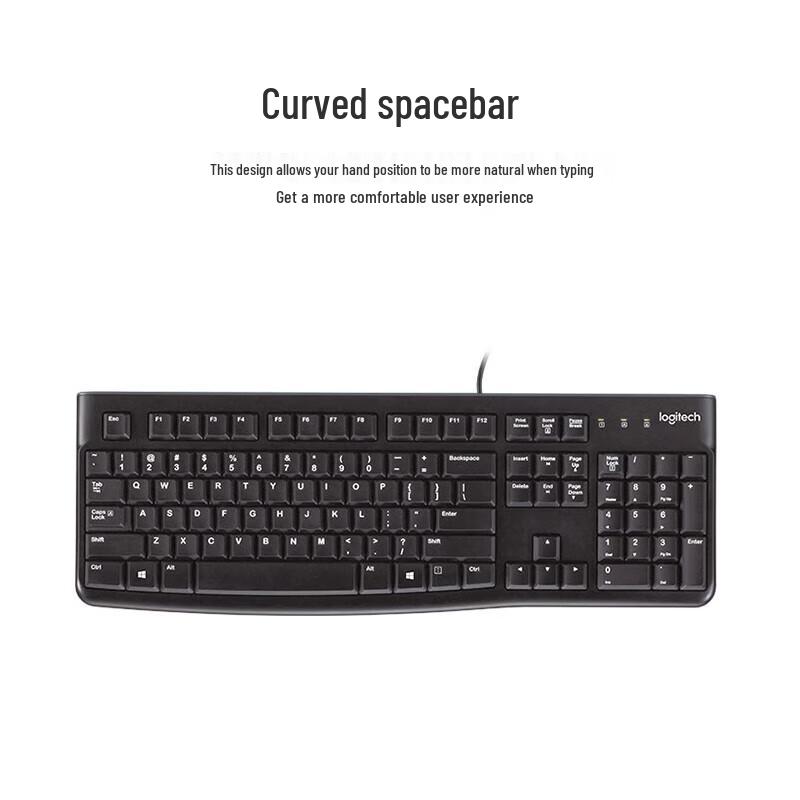 Logitech MK120 Wired Keyboard and Mouse Combo
