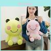 Plush Frog Couple Pillow Toy With Soft Short Plush For Home Decor And Gifts