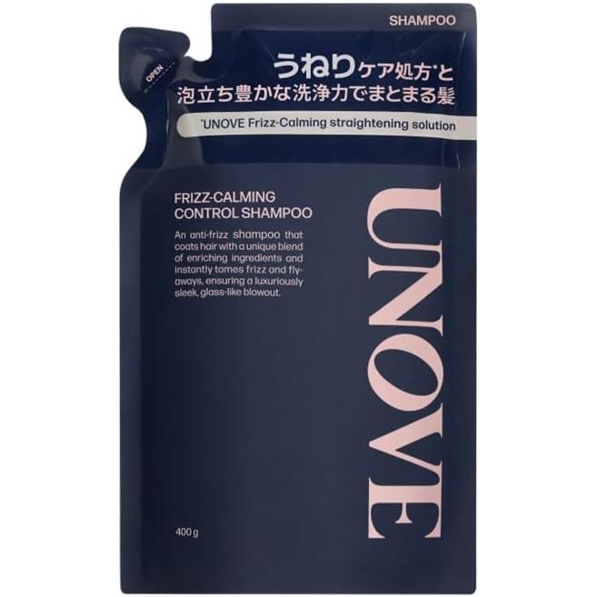 [Official] UNOVE Frizz Calming Control Shampoo Large Capacity Hair Care Korean Shampoo In-Bath Hair Care (Refill (400g))
