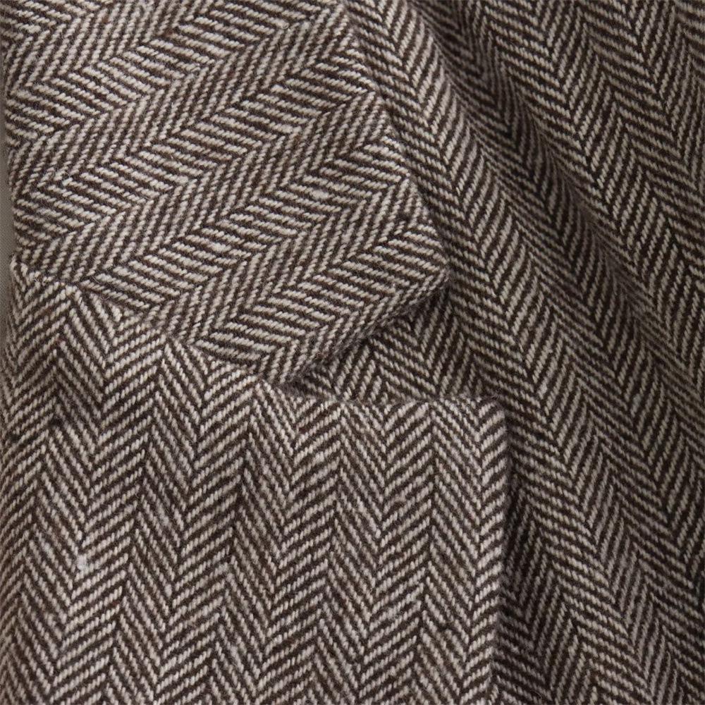 PB&ZA Women's Herringbone Suit Jacket - 2024 Autumn/Winter Versatile Design