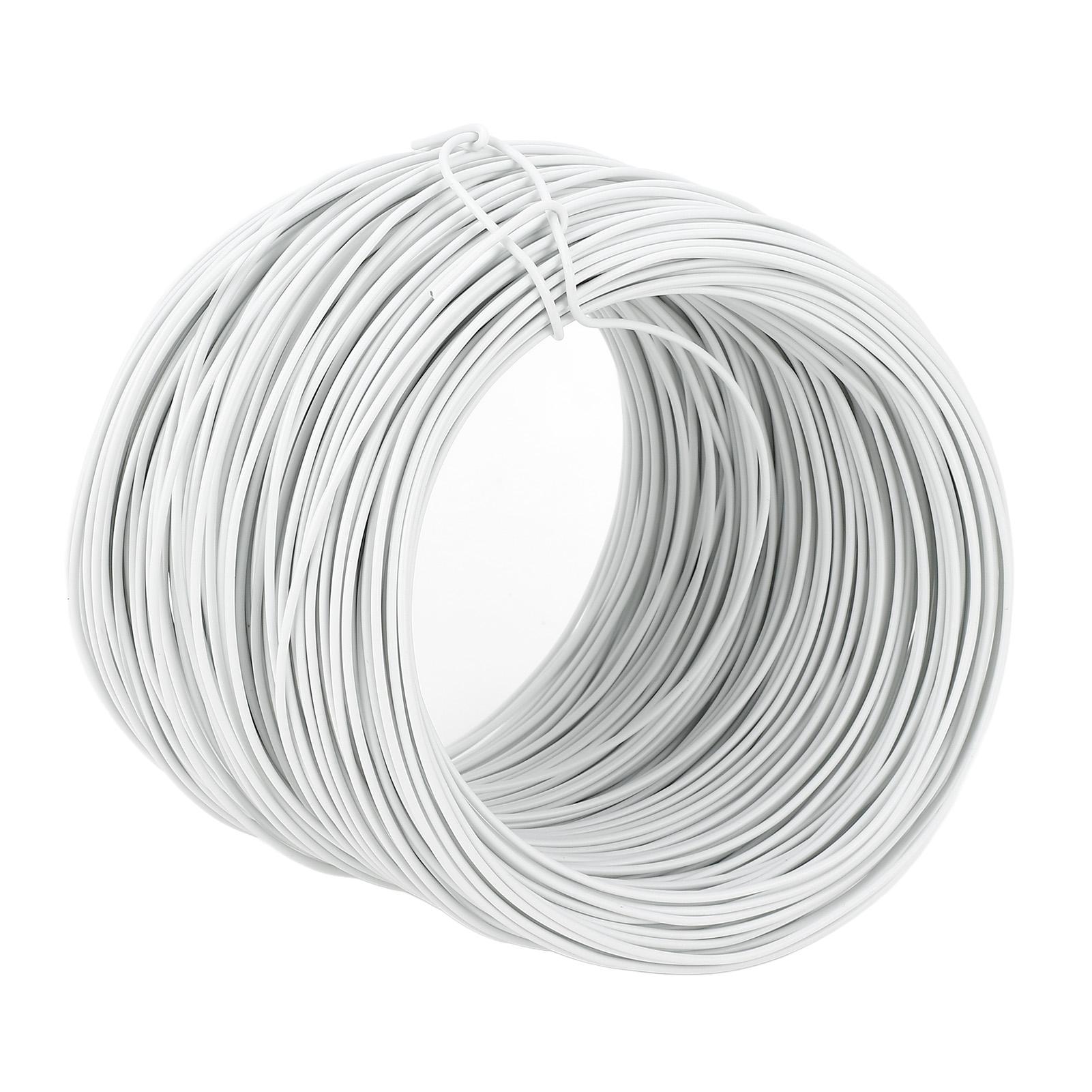 

0,75 мм 50 м Рулон дроту для в язки оцинкований залізний дріт з ПВХ покриттям для зв язування арматури та оптоволоконних кабелів