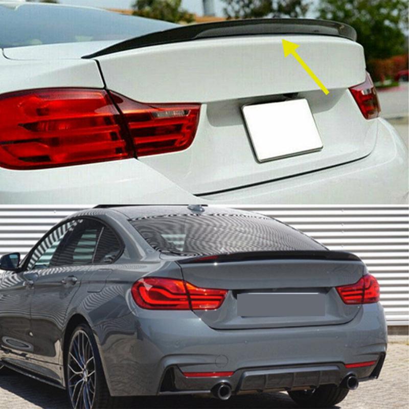 Magickit Rear Trunk Spoiler Fit for BMW 4 Series F32 M4 F82 Coupe 2014 2015 2016-2020 430d 435d 425d Rear Bumper Trunk Wing