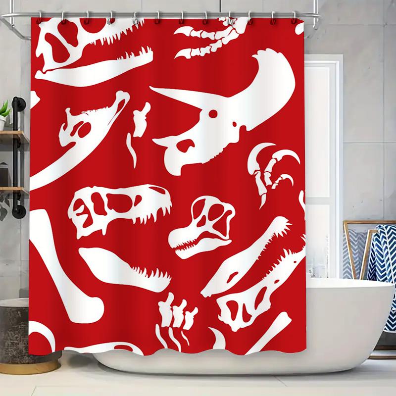

Modern And Bold Shower Curtain With Birds Design Bathroom Decor For Girls Bedroom 180X240Cm Blue Red Yellow Purple Floral Print W60H190(CM)-1 Pcs