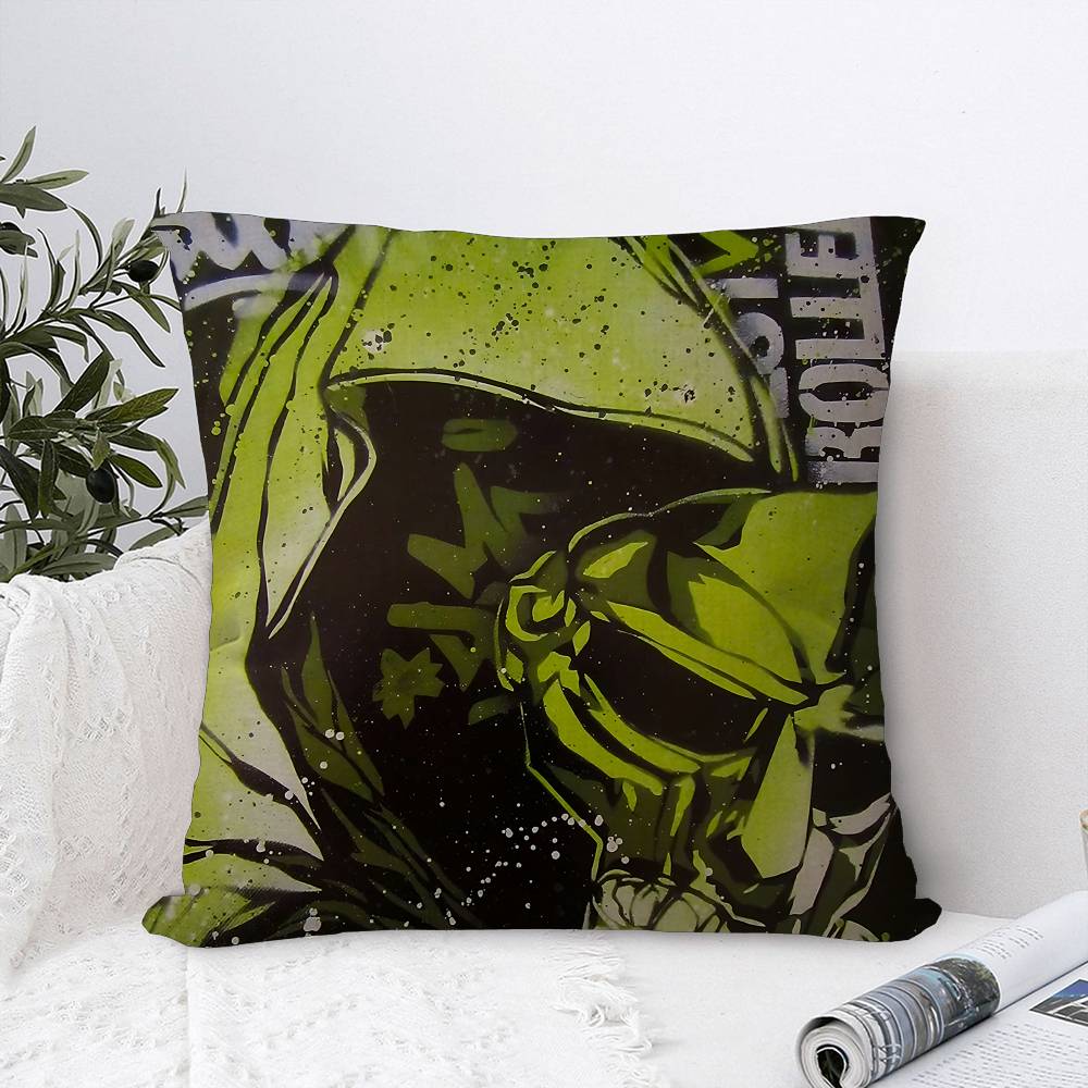 M-MF D-DoomS Band Pillow Cover Sofa Cushion Cover Home Room Decoration Children Gift
