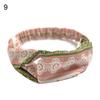 Fashion Women Chiffon Elastic Twist Cross Knotted Headband Hair Band Yoga Turban