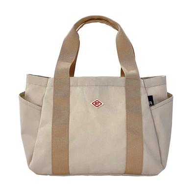 Divider Partition Water Repellent Mini Tote Bag SN Deli Parooty Hassui A 1463 [Routeto] (Ivory)