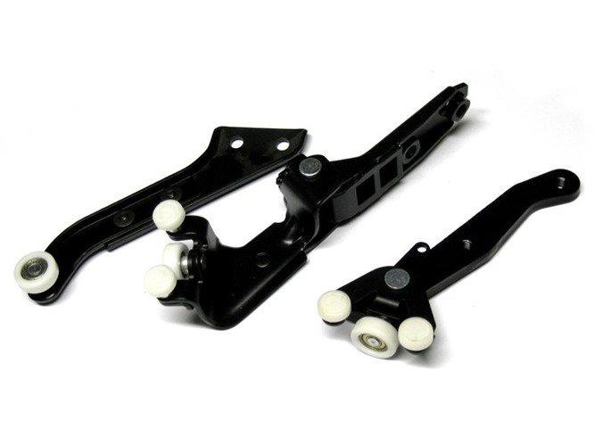 VW T5 03-09 Rechter Schuifdeur Rollers 3 stuks Set