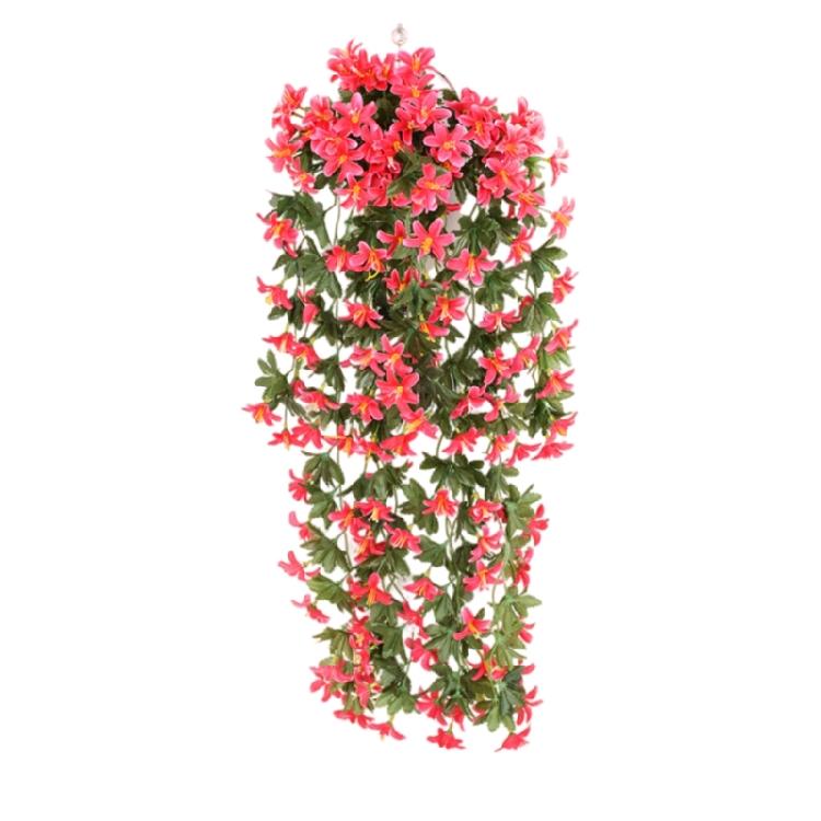 Artificial Hanging Flower 90cm for Wedding Home Wall Garden Yard Porch Patio Realistic Hanging Vine Plant Drooping Plant