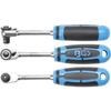 Reversible Ratchet - Bgs - 6.3 Mm - Chrome-vanadium Steel - Extra Slim - 72 Teeth