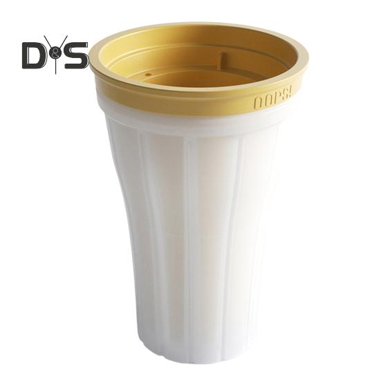 Schnell entformbarer Milchshake-Maker, extrudierbarer, langlebiger Smoothie-Pinch-Slushy-Maker-Becher