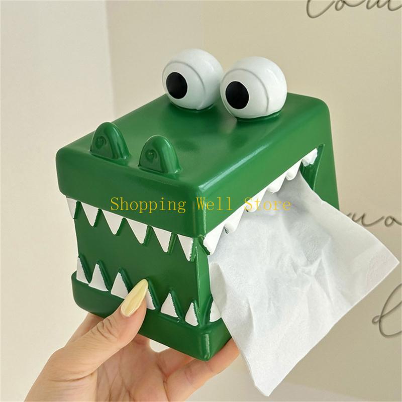 KX4B Rubber Tissue Holder Living Room Tabletop Decoration CN