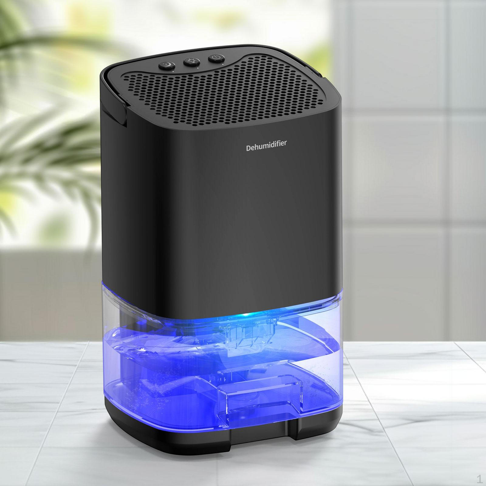 

Mini Dehumidifier EU Plug Night Light Small Quiet for Bedroom Room Basements White