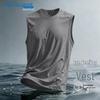 Jeanswest Men's Ice Silk Cooling Sleeveless Tank Top