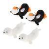 Ice Skate Blade Covers Soft Plush Hockey Skate Covers 35cm Skate Protect Durable Plush for Ice Figure Skating Training Penguin