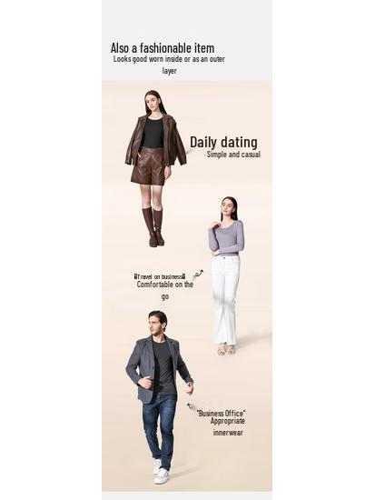 2025 Autumn Winter Cotton-Modal Couple's Warm Underwear Set