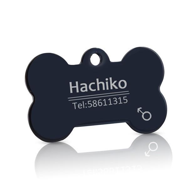 Personalized Stainless Steel Pet Name Tag - Anti-Lost Custom Dog Tag and Collar Nameplate