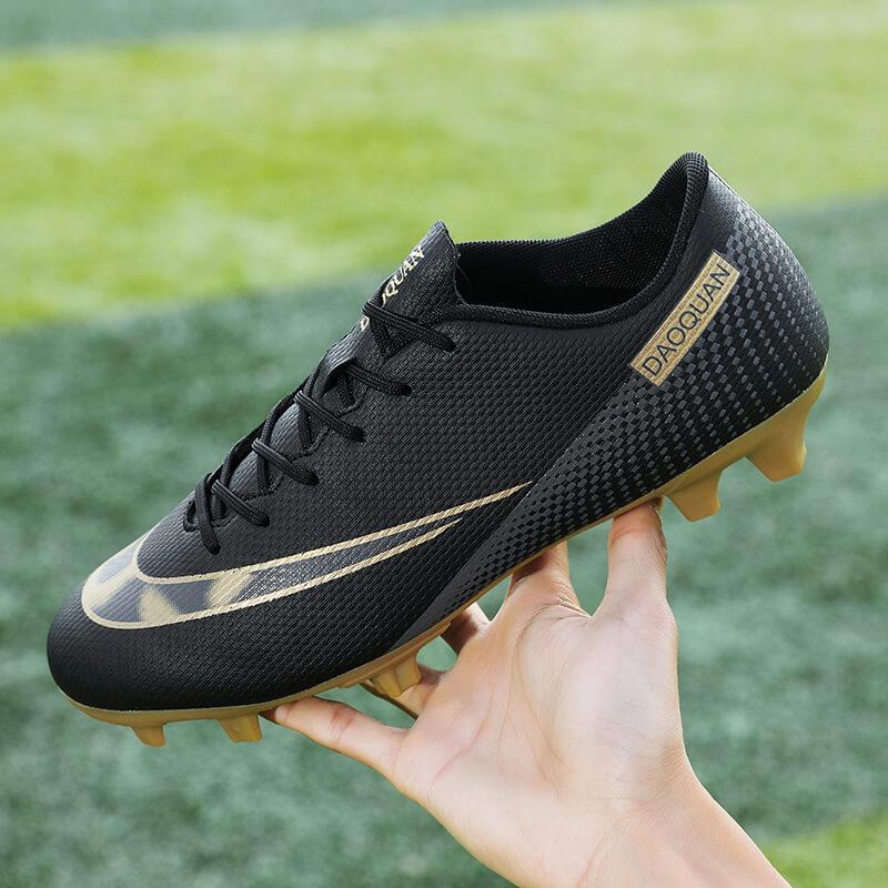 Large Size 32-47 Low Top Football Shoes Men's Broken Nails Children's Women's Training Shoes Teen Students AG Long Nails TF