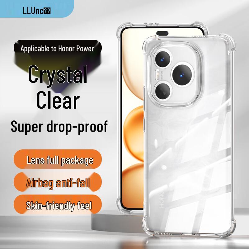 

LLUNC Honor Phone Cases: Clear Airbag Shockproof & Matte Armor Honor Power
