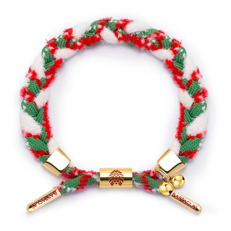 Rastaclat Little Lion Eve Bell Snow Fawn Furry Alloy Little Lion Braided Bracelet Same Style for Couples for Christmas limited classic model RCSD020 F золотой