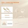 Wired Control Type C 3.5Mm Headphones Ear Hook 9D Surround Sound Bass Earbuds Sports Gaming Headset Earphones