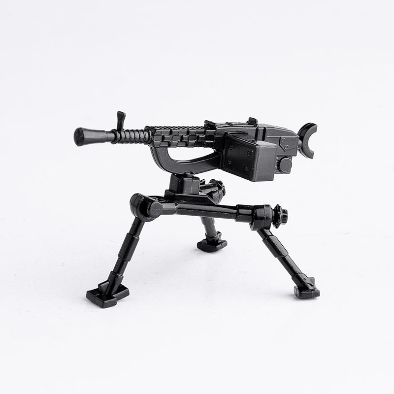 Non-Toxic 25/50/100Pcs Ww2 Military Army Police Solider Swat Weapons Cannon Building Blocks Moc Figure Accessories Model Bricks Diy Toy