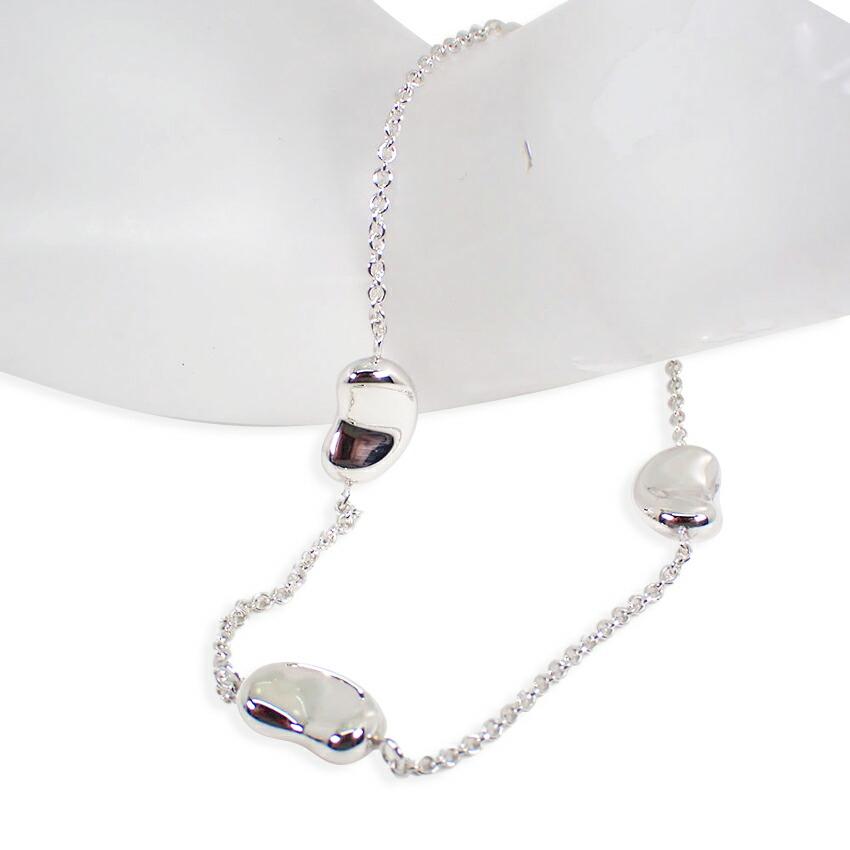 

[Б/у] Браслет TIFFANY/Tiffany SV925 Bean 3P [g379-42]