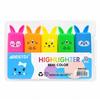 Mini Rabbit Highlighter Set - Creative Cartoon Marking and Journaling Pens for Kids