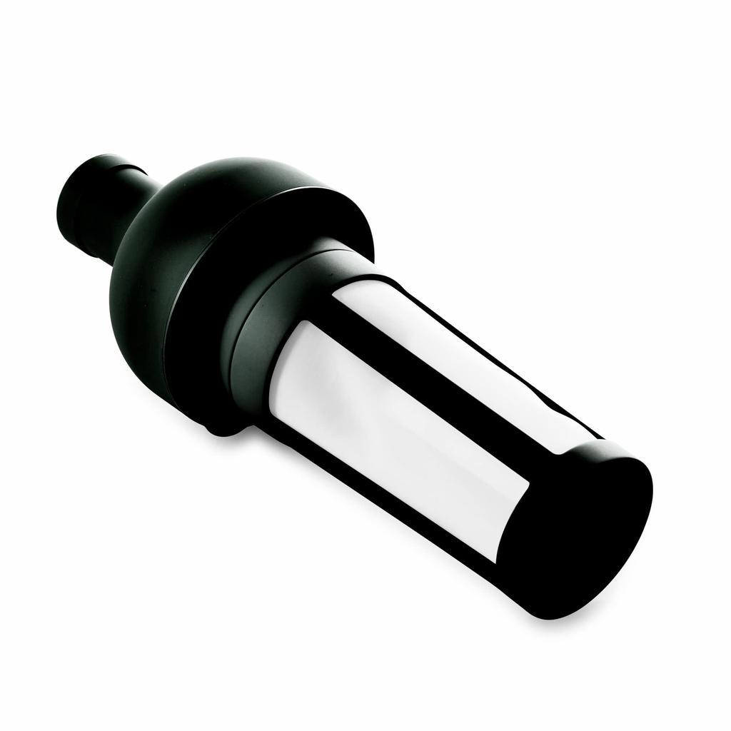 DEAN DELUCA Bottle Black 750ml Glass Cold Brew Coffee Tea Glass Made In Japan 22 X 10 X 22cm & Filter-in Heat-Resistant