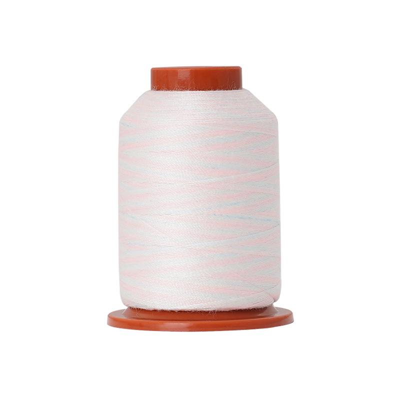 DIY Home Sewing Machine Thread Colorful Polyester Thread, Rainbow Small Roll Colorful Thread Hand Sewing Thread 402 Sewing Thread