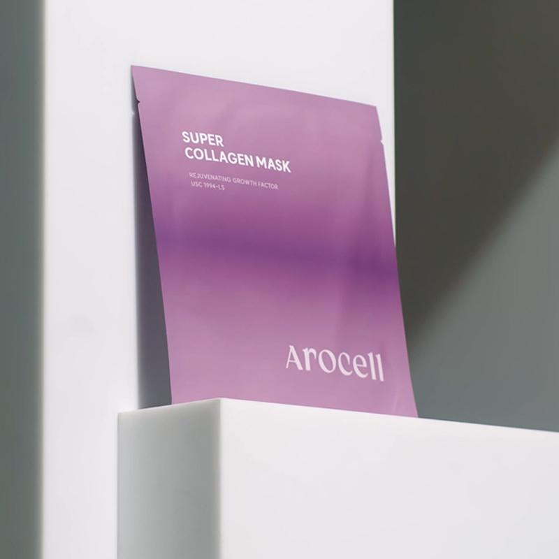 AROCELL Super Kollagen Maske 43g*12 Stück