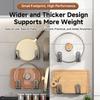 2PCS Strong Adhesive Wall-Mounted Kitchen Organizer, Right-Angle Hook Design, for Lids/Pans/Cutting Boards